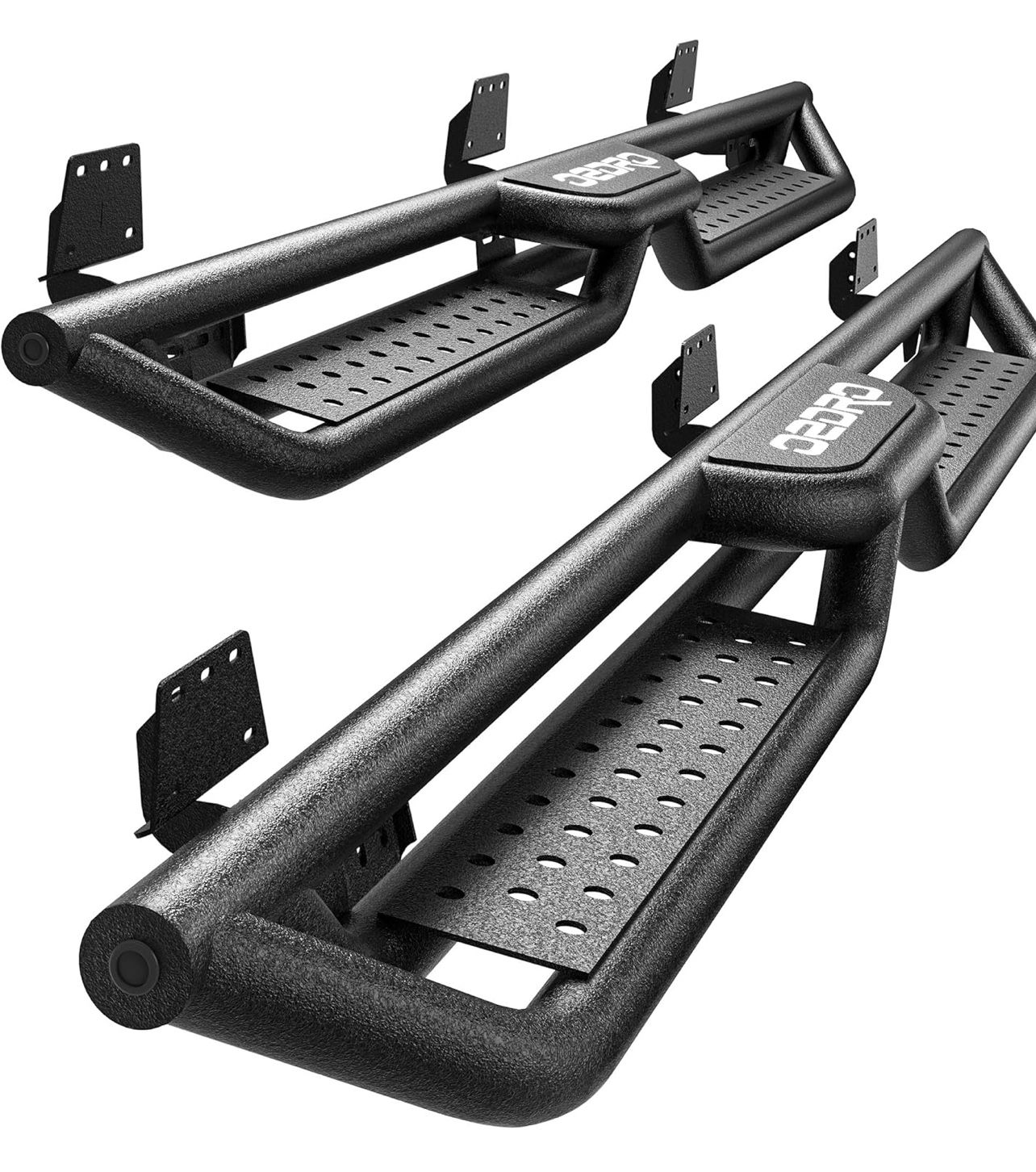 OEDRO 6 Inch Running Boards Compatible With 2019-2025 Dodge Ram 1500 Crew Cab New Body (Excl. 19-24 1500 Classic), Bolt-On Side Steps Steel Nerf Bar,
