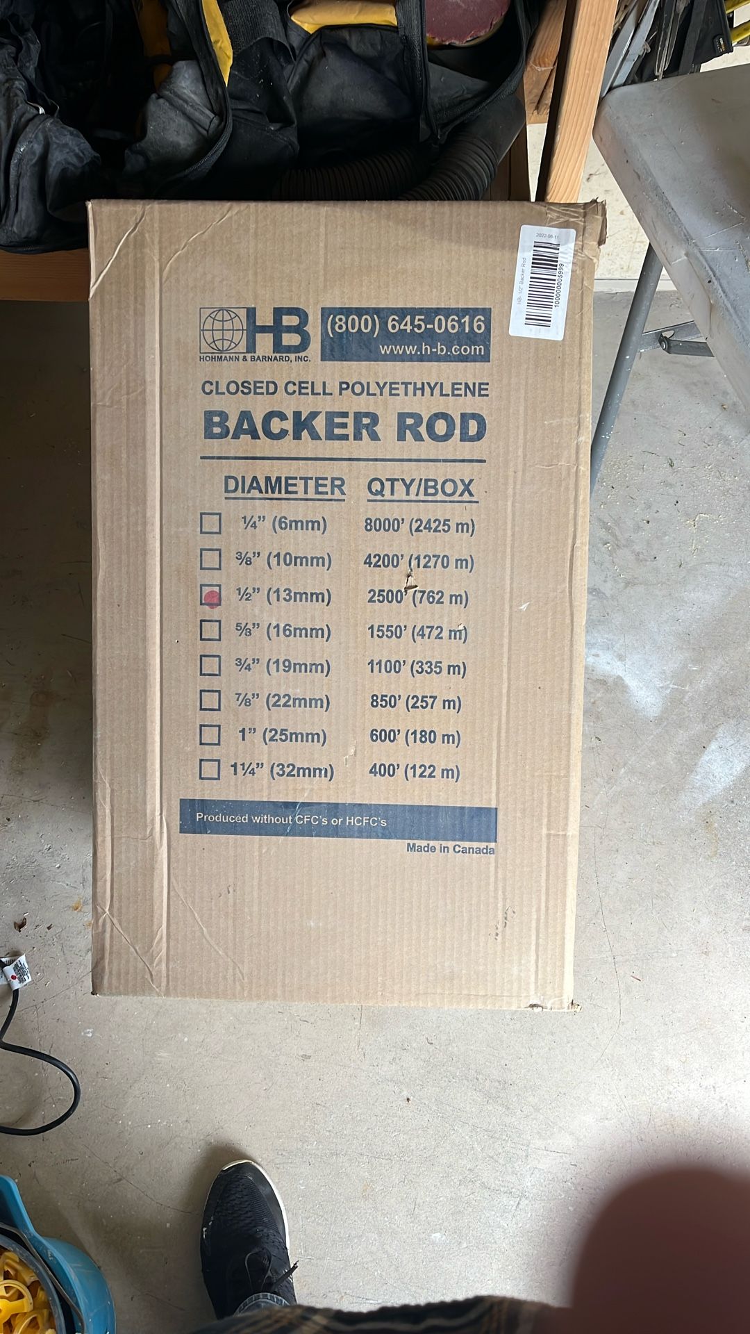 Backer Rod For Window Installs