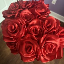 Red Rose Bouquet – Elegant & Everlasting 🌹