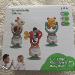 High Chair Toy/ Baby Rattle