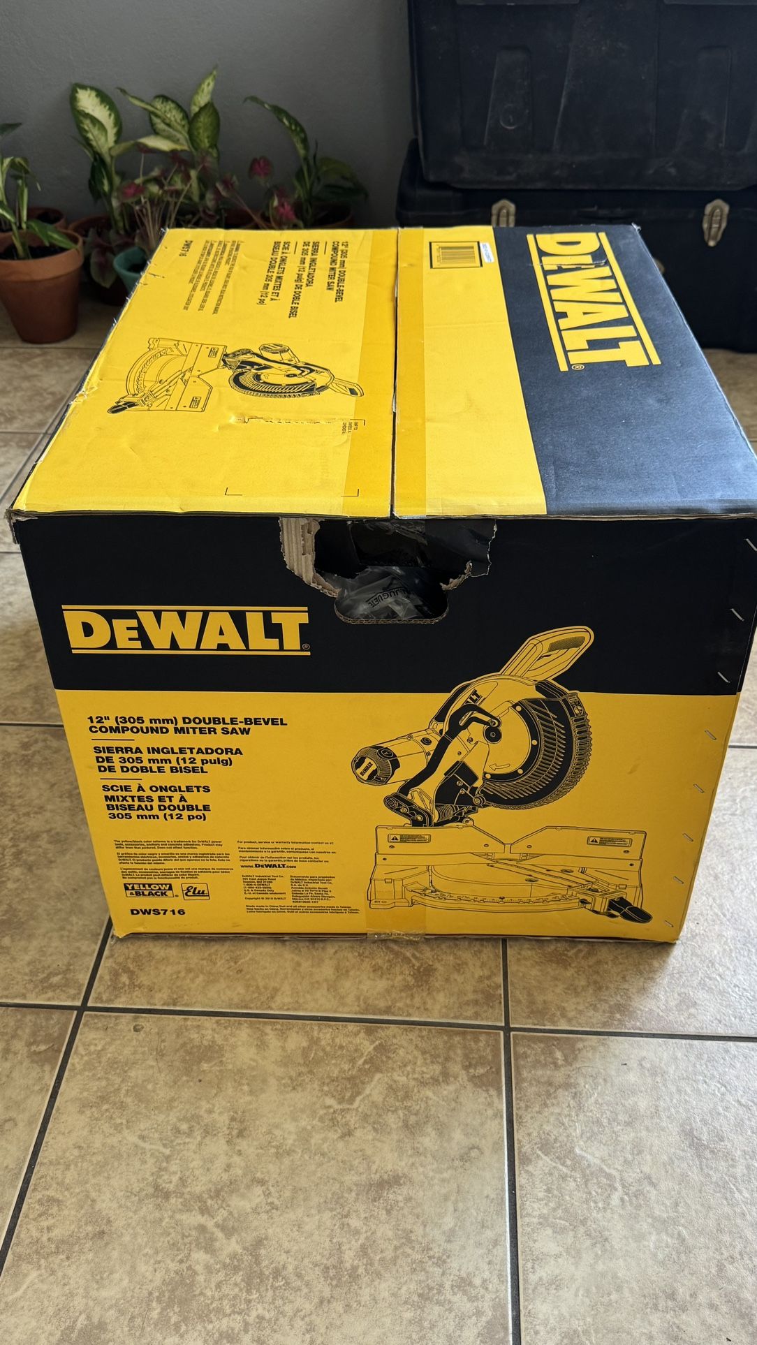 New Double Miter Saw