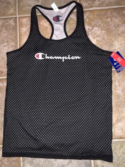 Women’s Reversible Mesh Jersey Tank. Champion Brand