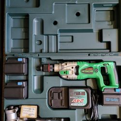 Bundld Deal Of 4 Power Tools Hitachi DC24V Hammer Drill