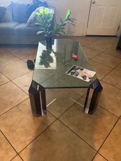 Glass table