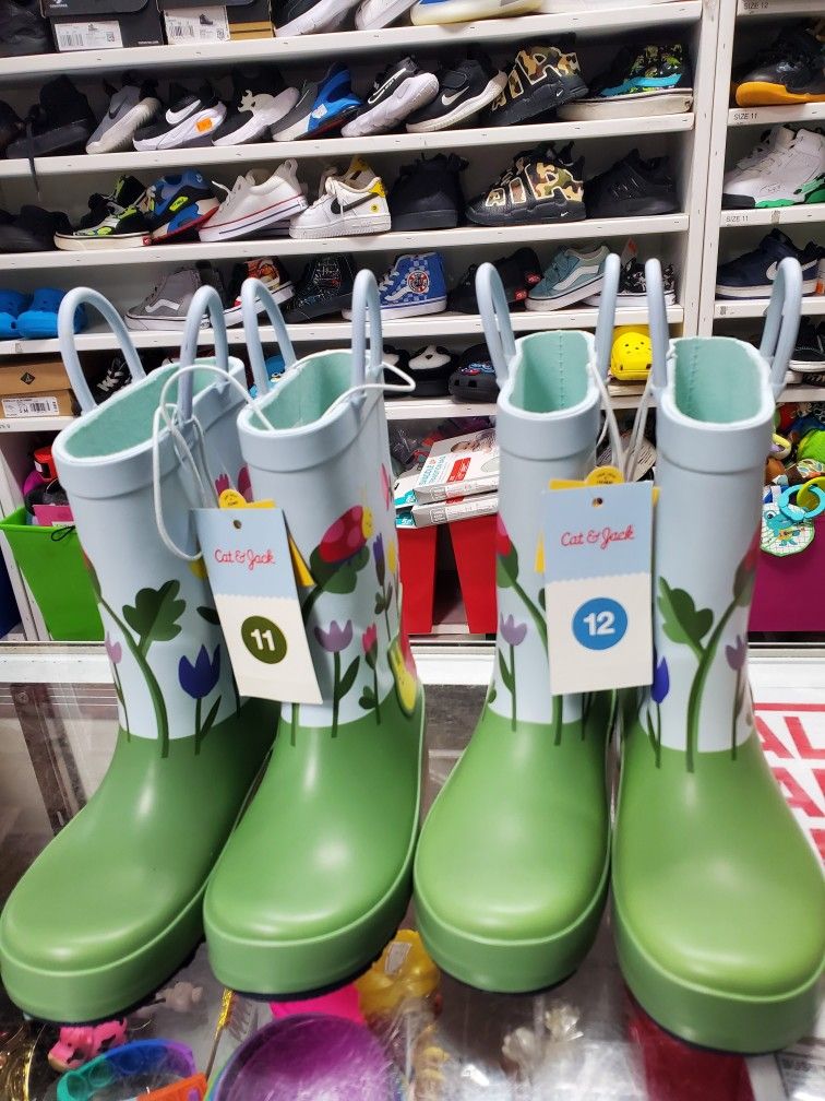 New Rain Boots Size 11 & 12