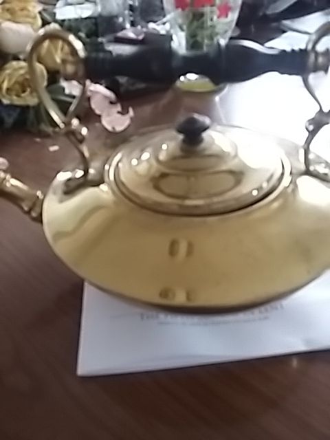 Old Brass Tea Pot