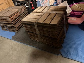 Interlocking deck tiles (Used)