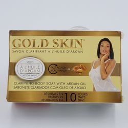 Gold Skin Clarifying Body Soap With Argan Oil