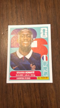 Ibrahima konata 2026 World Cup panini
