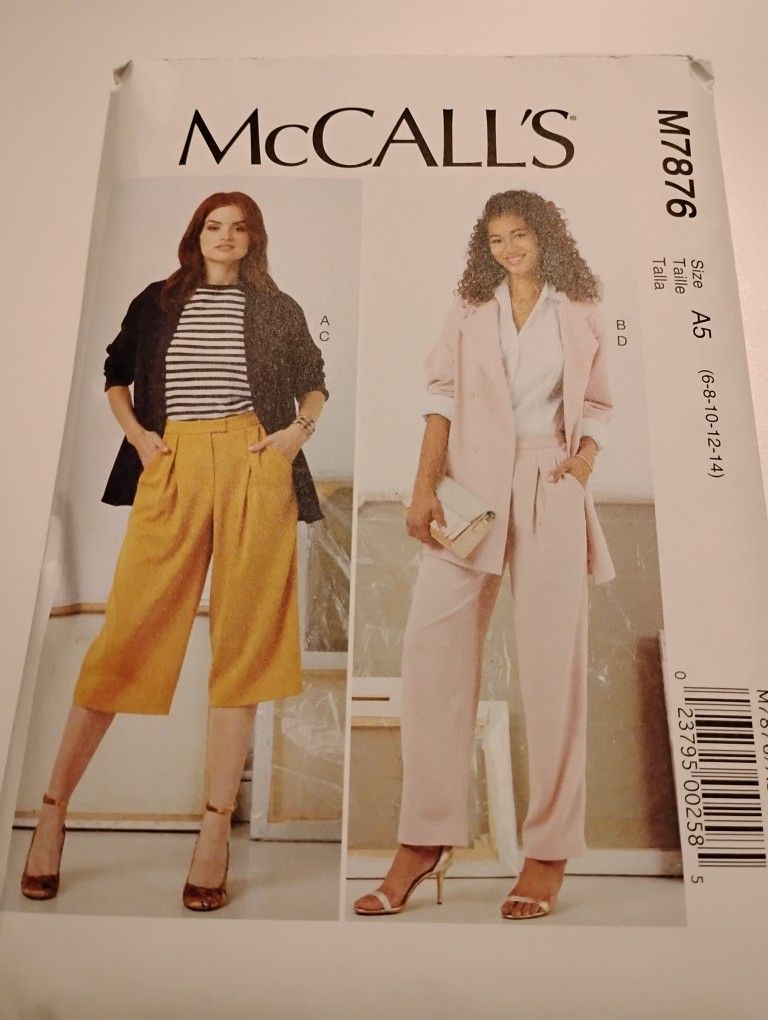 McCall's Pattern M7876