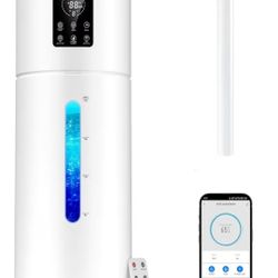 Smart Humidifiers for Large Room Bedroom Home 1800 sq.ft, 17L/4.5Gal Large Humidifier with Extension Tube & 3 Mist Modes