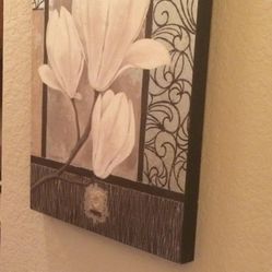 Painted Wood Wall Art 