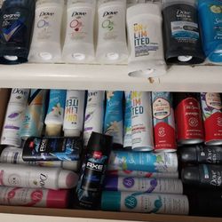 Men And Women Body Deodorant Sprays And Sticks
