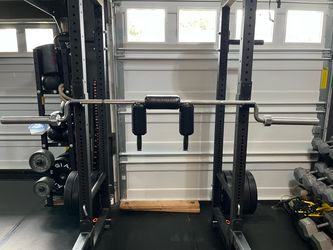Safety Squat Bar with Padded Yoke