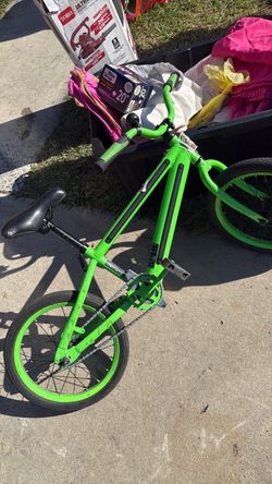 Green Jetson light rider bike for kids