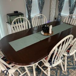 Dining Table Chair Set Of 6