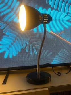 Black Gooseneck Desk Lamp