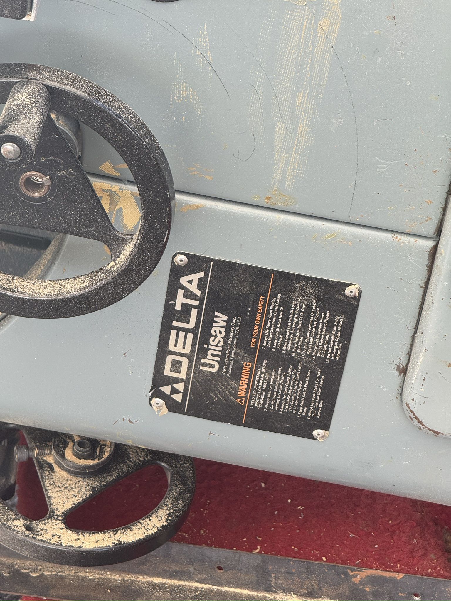 Delta Table Saw