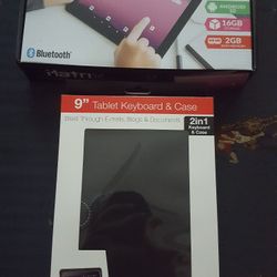 9  Inch  Amdriod Tablet And Key Bpard