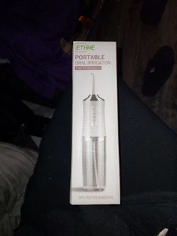 ETHME Portable Oral Irrigator / Water Flosser.