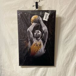 KOBE BYANT WOOD FRAME CANVAS