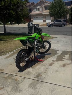 Fully rebuilt kx250f