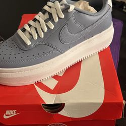 W10 Blue Nike Court Vision Alta LTR