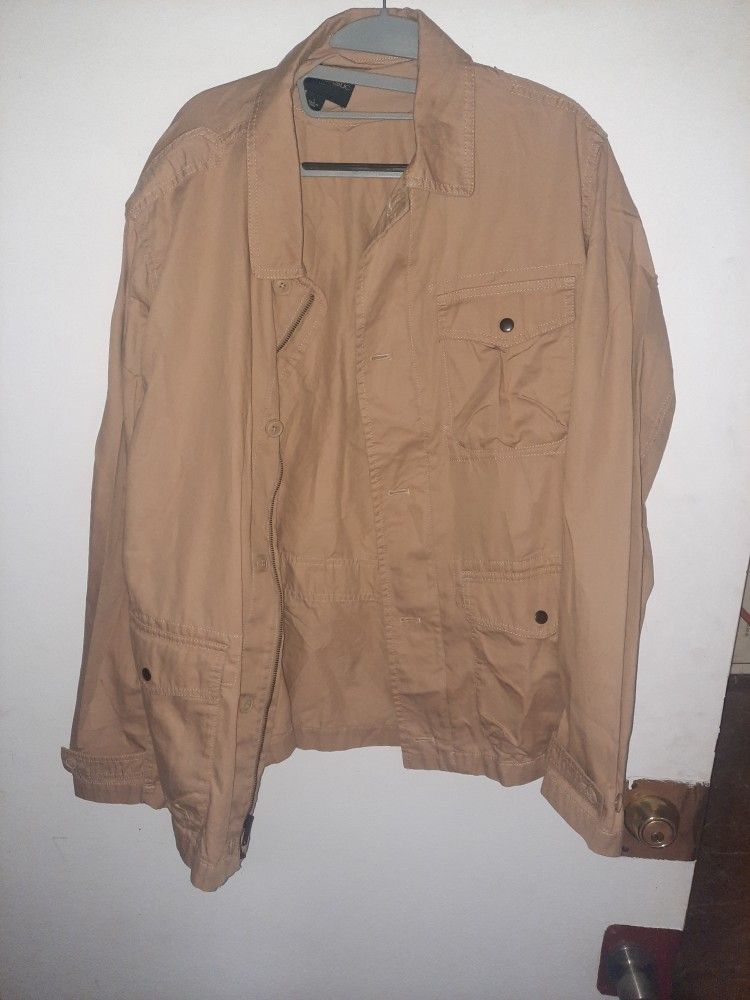 Men's Large Banana Republic Khaki Jacket