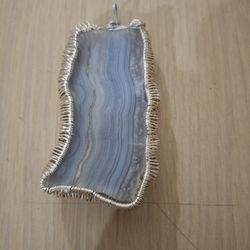 Copper Wire-wrapped Pendant