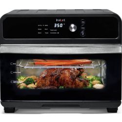 Instant Pot Omni 6-Slice Air Fryer Toaster Oven, Exclusive Bonus Pizza Pan Accessory: 1800W, Dishwasher-Safe, Includes Pizza Pan & More