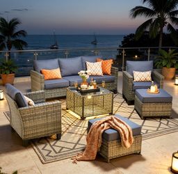 Patio furniture set outdoor new in the box