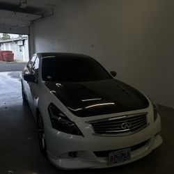 Carbon Hood For G37