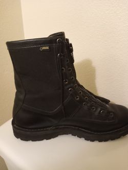  Black DANNER size 11  Fireman Front Zipper Steel Toe
