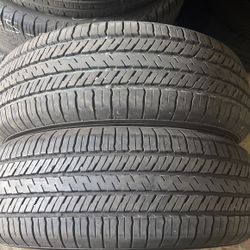225-60-17 Used Yokohama Tires Pair