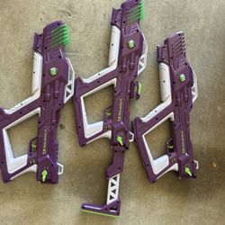 Lot of 3 Gel Blaster StarFire XL – USB Rechargeable Gel Guns
