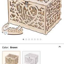 Wedding  Card Box 