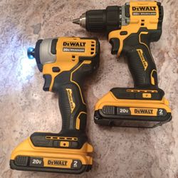 New DeWalt Impactos with Batteries 