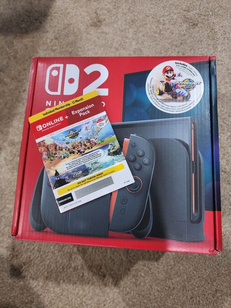 Nintendo Switch 2 + Mario Kart World Bundle