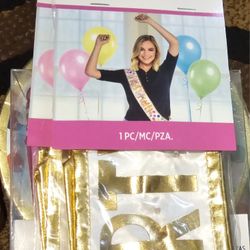 Party Time Sash