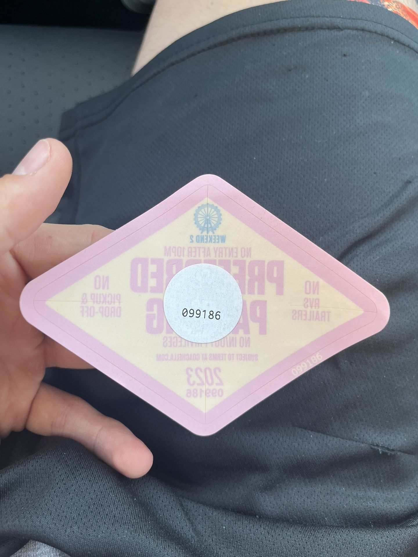 PREFERRED PARKING COACHELLA