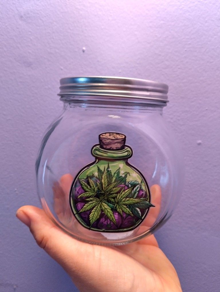 Stash Jar Customized 