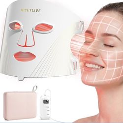 Red Light Therapy Facial Mask