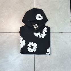 Black And White Denim Tears Hoodie High Q.
