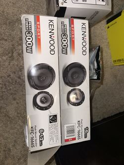 Kenwood 300w speakers