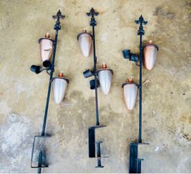 Set of 3 Refillable Torches
