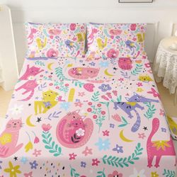 Twin Size Kitty Bed set