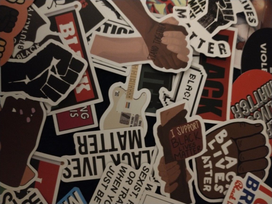 NEW BLM STICKERS