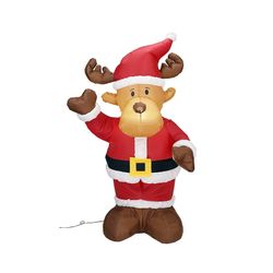 140cm Inflatable Waving Reindeer W/ Led