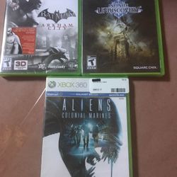 XBOX 360 Video Games New Sealed