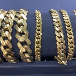 Gold Braceletes Each Sold Seperately 